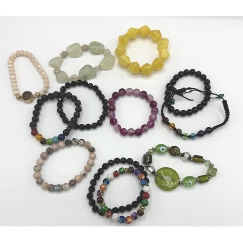 Costume Jewelry Lot Assorted‎ Bracelets